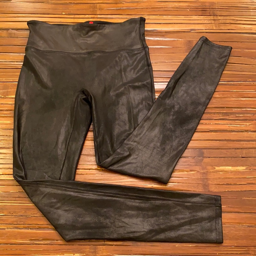 SPANX Black High-Waisted Leggings